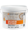 Декоративное покрытие Vincent Decor Decorum Rustique / Винсент декор Декорум Рустик эффект грубого необработанного камня 14 кг