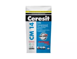 Клей для плитки Ceresit CM 14 для внутренних и наружных работ серый 5 кг