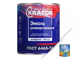 Krafor / Крафор эмаль универсальная атмосферостойкая ПФ–115