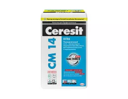 Клей для плитки Ceresit CM 14 для внутренних и наружных работ серый 25 кг