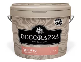 Декоративное покрытие Decorazza Velluto / Декораза Веллуто VT 001, 5 кг 